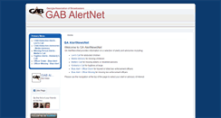 Desktop Screenshot of alertnewsnet.org